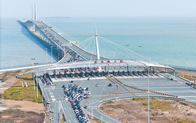 天顺平台：港珠澳大桥出入境车辆突破1000万辆次